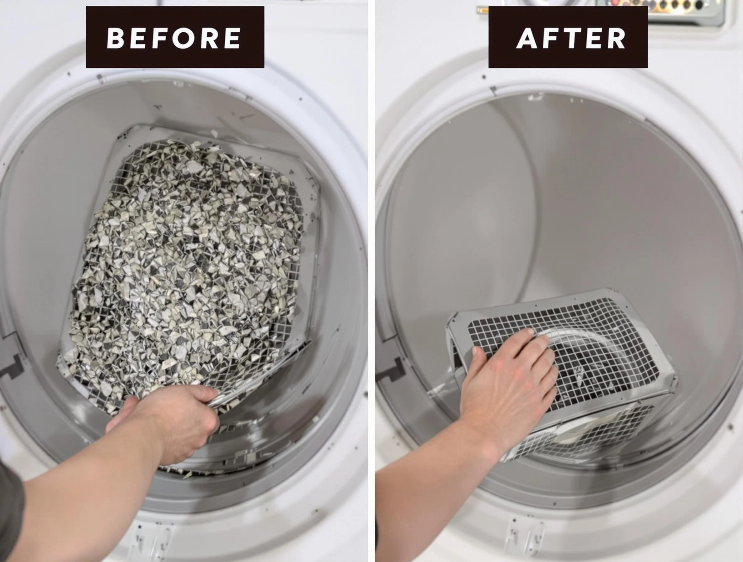 Professional lint trap cleaning by Sun Lakes Dryer Vent Cleaning in Sun Lakes