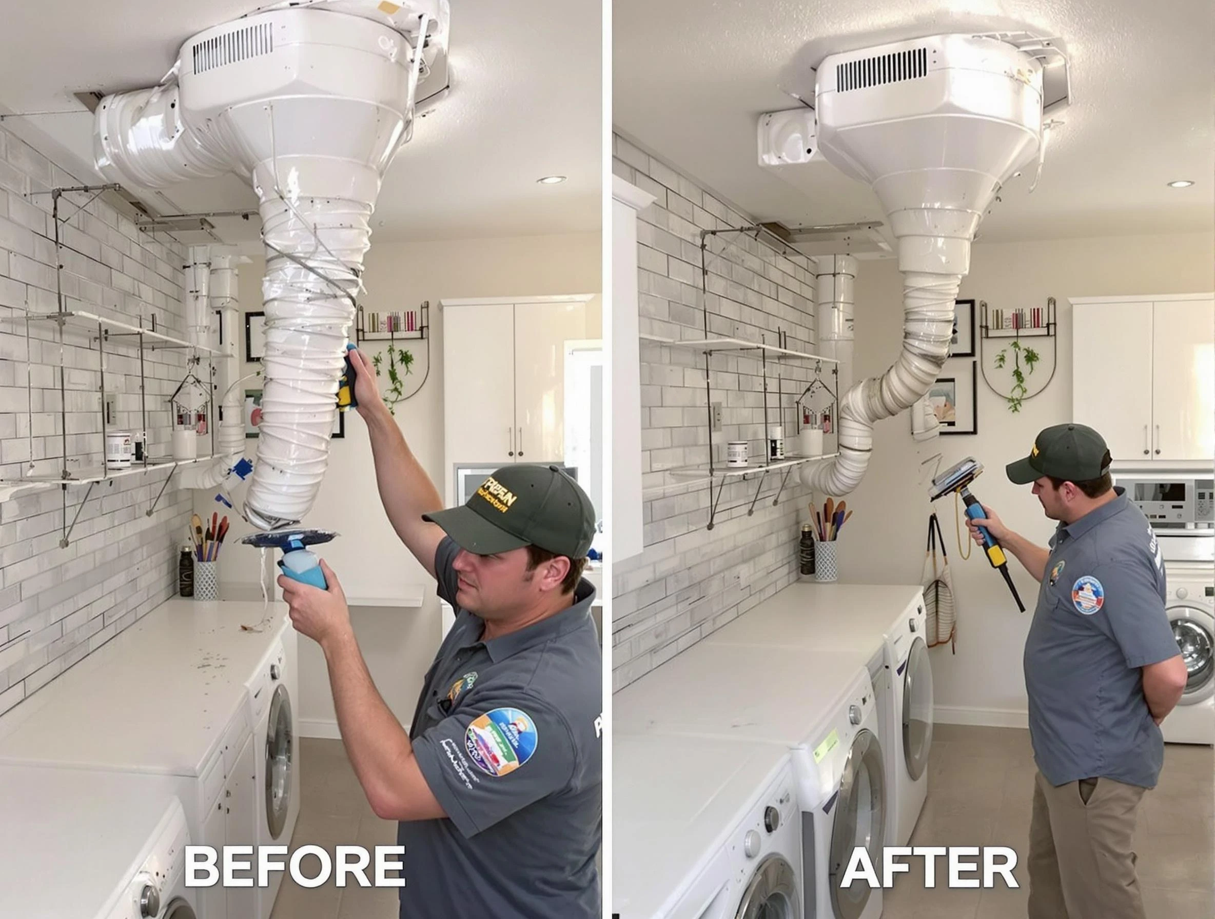 Professional dryer exhaust vent cleaning by Sun Lakes Dryer Vent Cleaning in Sun Lakes