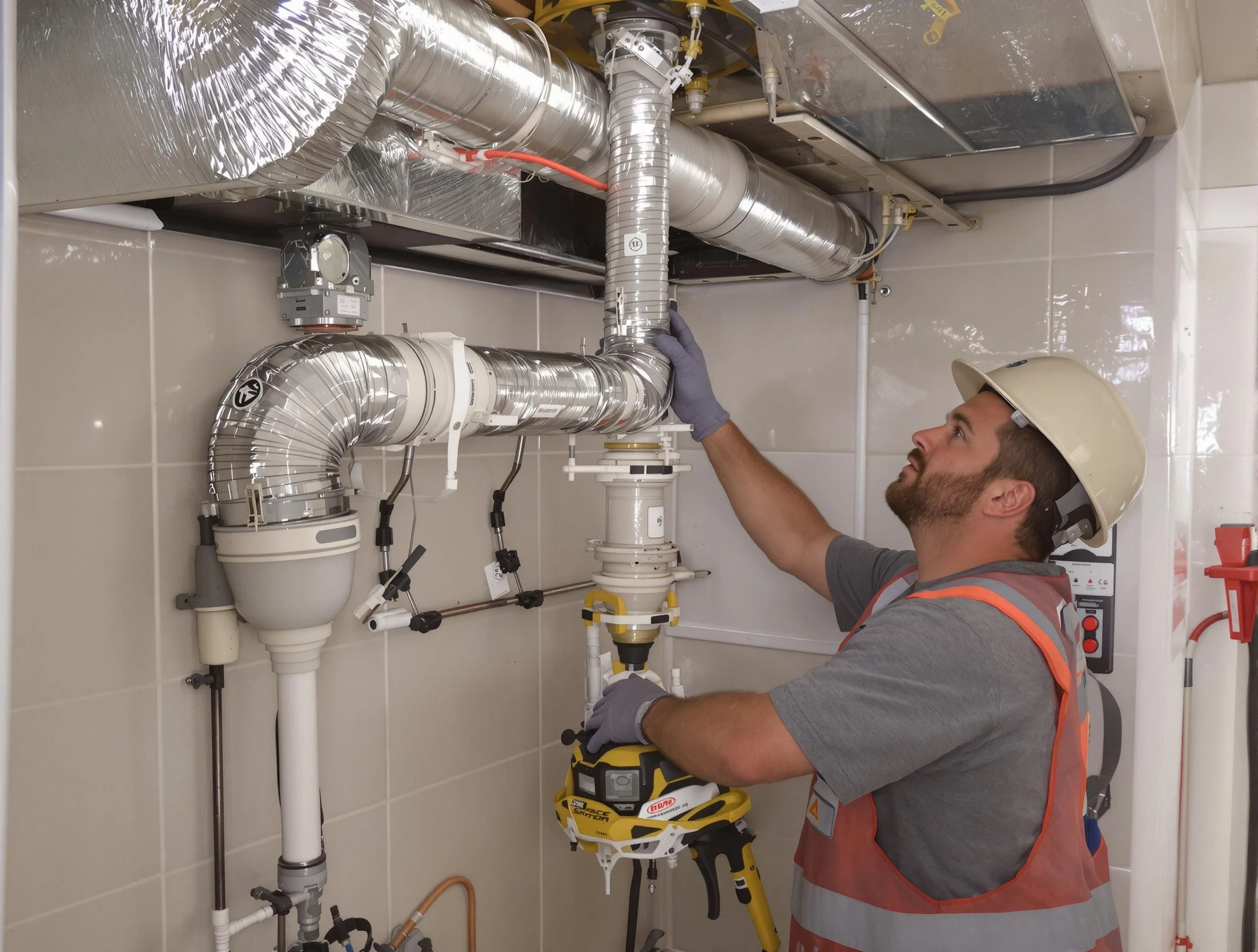 Sun Lakes Dryer Vent Cleaning expert performing professional dryer vent repair and installation in Sun Lakes