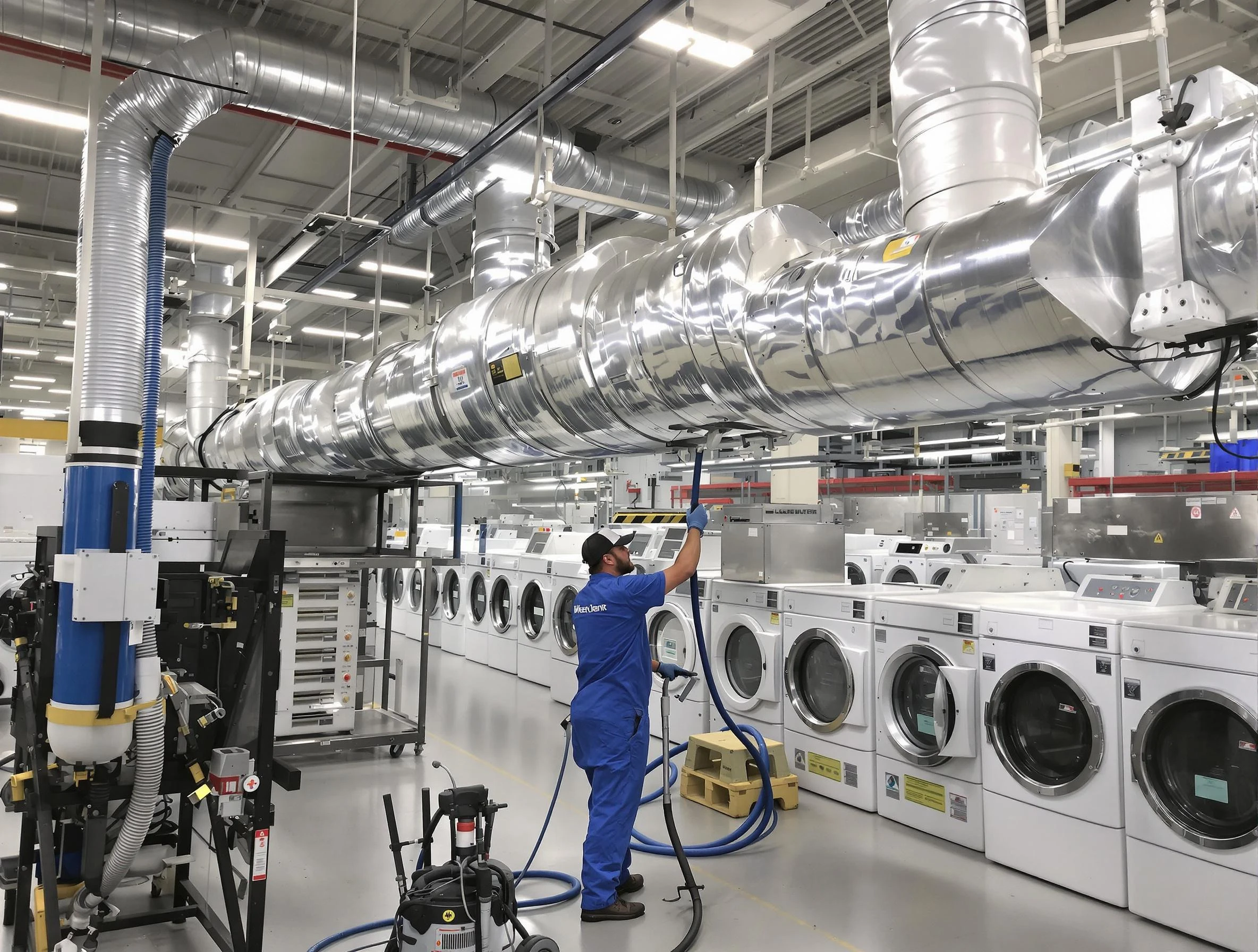 Sun Lakes Dryer Vent Cleaning team performing heavy-duty industrial dryer vent cleaning in Sun Lakes