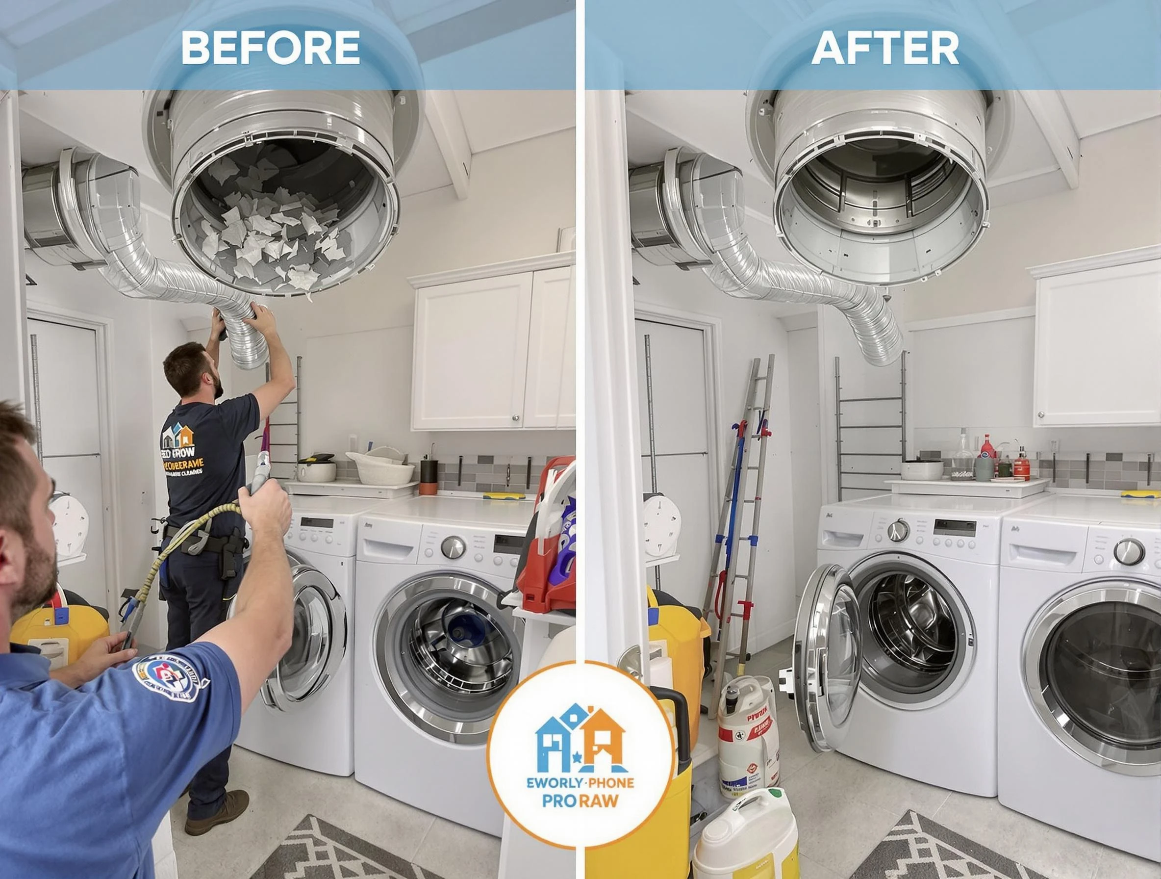 Residential dryer vent cleaning by Sun Lakes Dryer Vent Cleaning in Sun Lakes